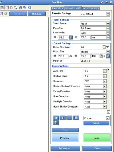 canon canoscan lide 200 software update